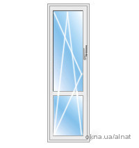 Готовая балконная дверь Rehau по самой маленькой цене